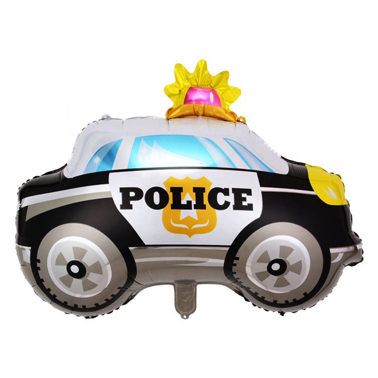 بادکنک فویلی ماشین پلیس