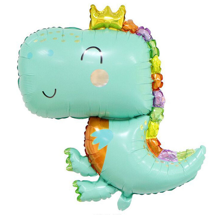 بادکنک فویلی دایناسور تاج دار