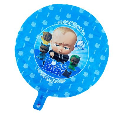 بادکنک اویلز گرد بچه رئیس آبی