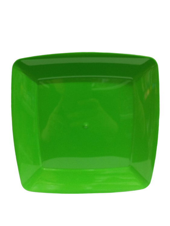 پیش دستی میوه خوری چهارگوش سبز