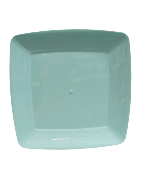 پیش دستی میوه خوری چهارگوش پاستیلی سبز