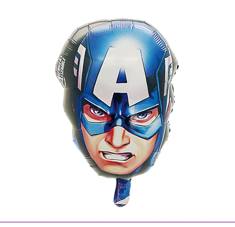 بادکنک فویلی کاپیتان آمریکایی آبی